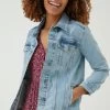 FatFace Oversized Blue Ottile Denim Jacket