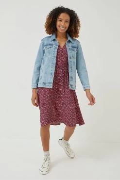 FatFace Oversized Blue Ottile Denim Jacket -Fashion Clothing Store 192717s3