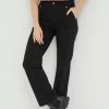 FatFace Ripley Canvas Black Wide Leg Trousers