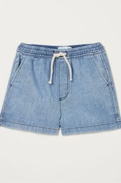 FatFace Blue Pull On Denim Shorts