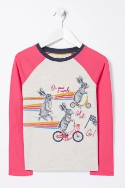 FatFace Natural Bunny Graphic T-Shirt -Fashion Clothing Store 348333s5