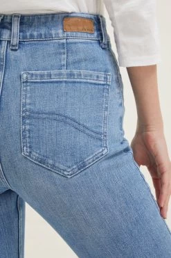 FatFace Blue Fly Flare Jeans 10 FatFace Blue Fly Flare Jeans -Fashion Clothing Store 385271s5