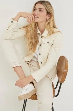 FatFace Natural Tasha Denim Jacket