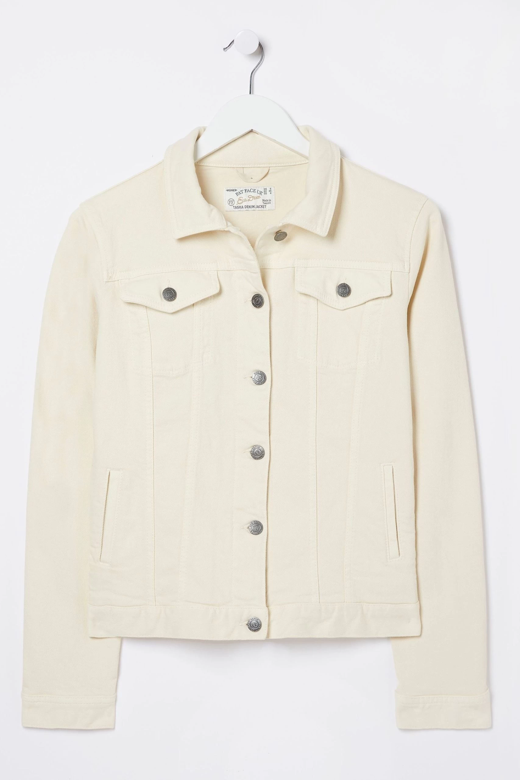 FatFace Natural Tasha Denim Jacket 5 FatFace Natural Tasha Denim Jacket - Image 5