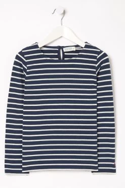 FatFace Blue Breton Stripe T-Shirt -Fashion Clothing Store 456464s3