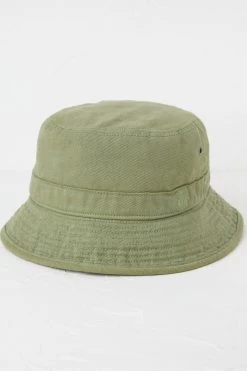 FatFace Green Bucket Hat