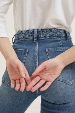 FatFace Blue Fly Flare Plait Detail Jeans 10 FatFace Blue Fly Flare Plait Detail Jeans -Fashion Clothing Store 555278s5