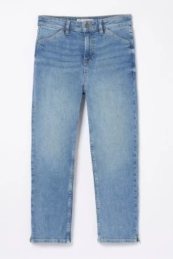 FatFace Blue Sway Capri Jeans 9 FatFace Blue Sway Capri Jeans -Fashion Clothing Store 716214s5