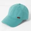 FatFace Green Plain Twill Cap