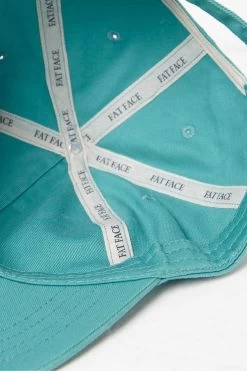 FatFace Green Plain Twill Cap -Fashion Clothing Store 787556s3