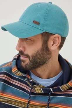 FatFace Green Plain Twill Cap -Fashion Clothing Store 787556s5