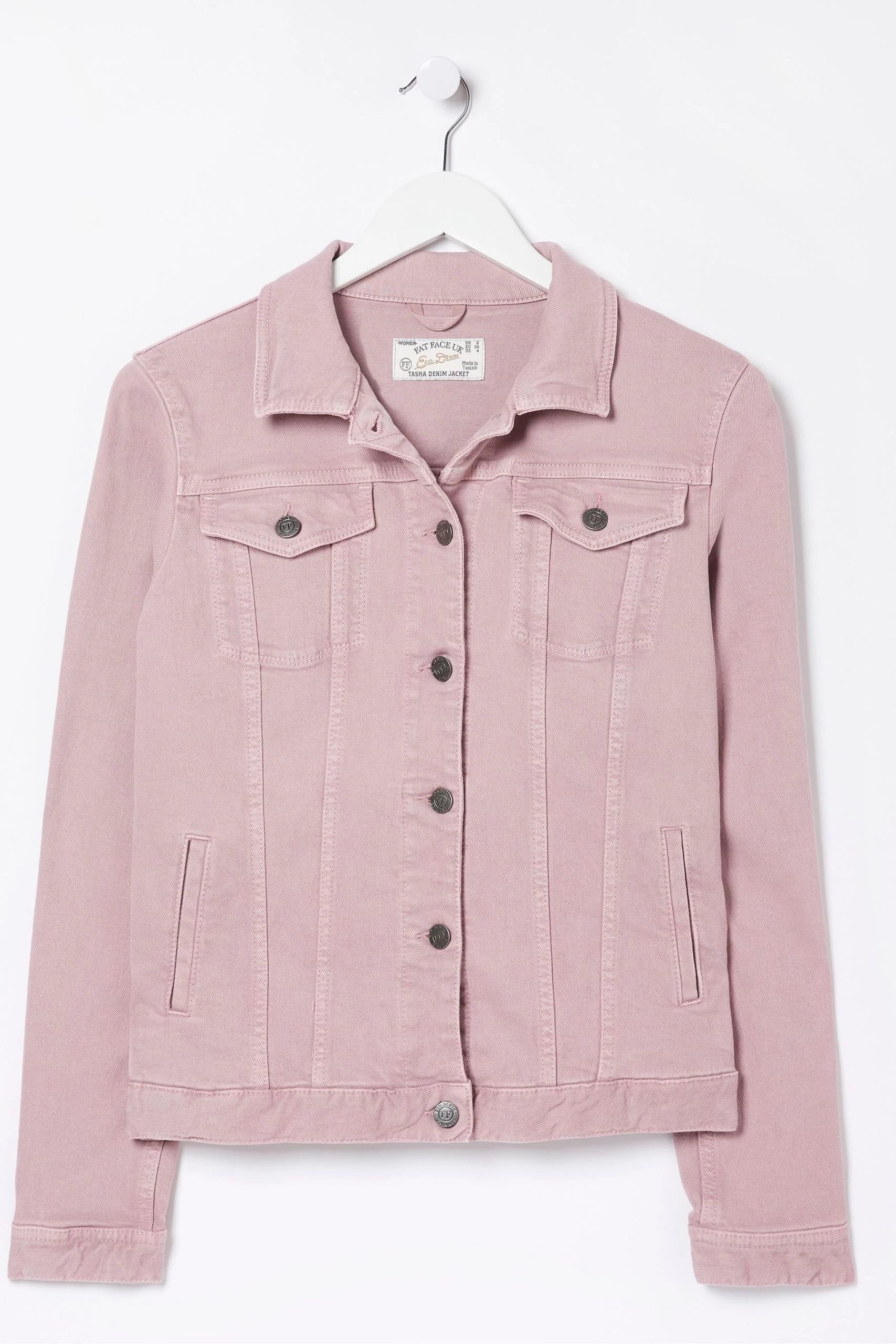 FatFace Purple Tasha Denim Jacket 5 FatFace Purple Tasha Denim Jacket - Image 5