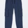 FatFace Blue Cargo Joggers