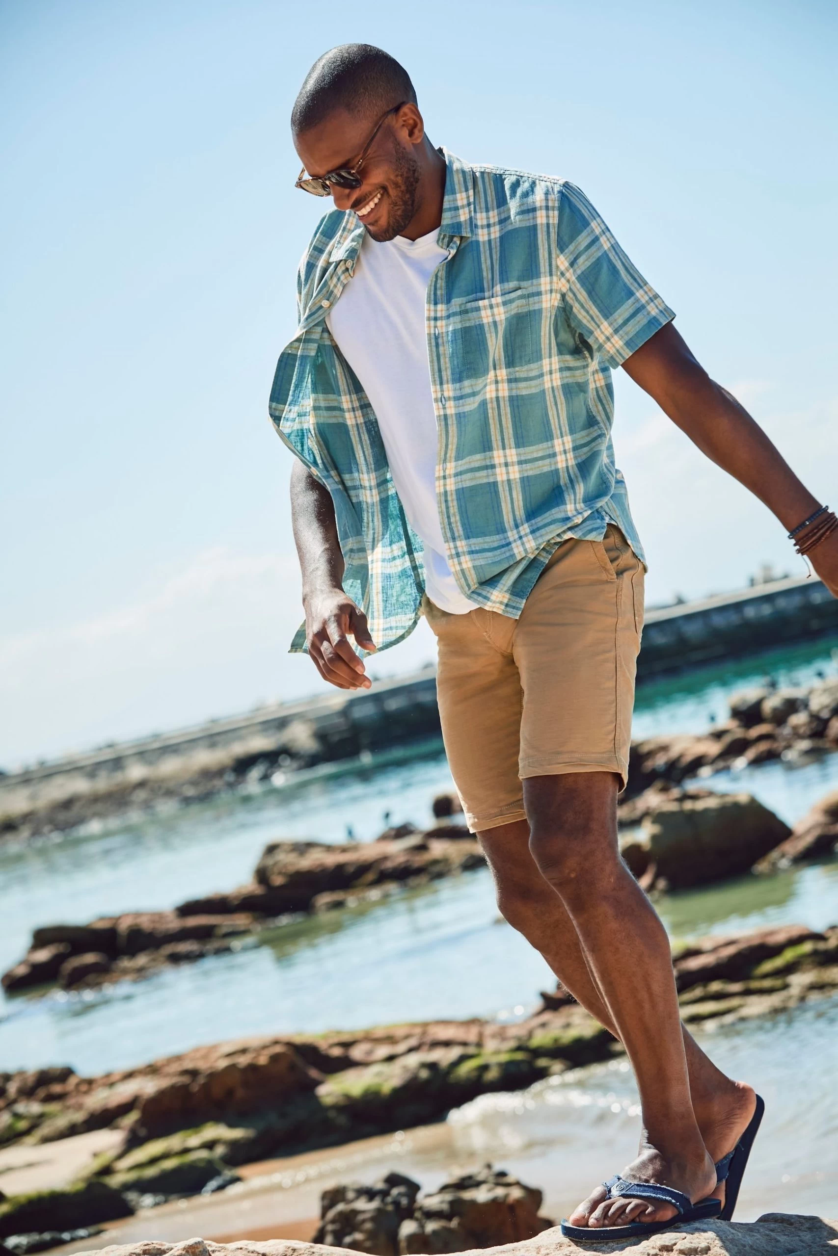 FatFace Blue Braddock Check Shirt 1 FatFace Blue Braddock Check Shirt