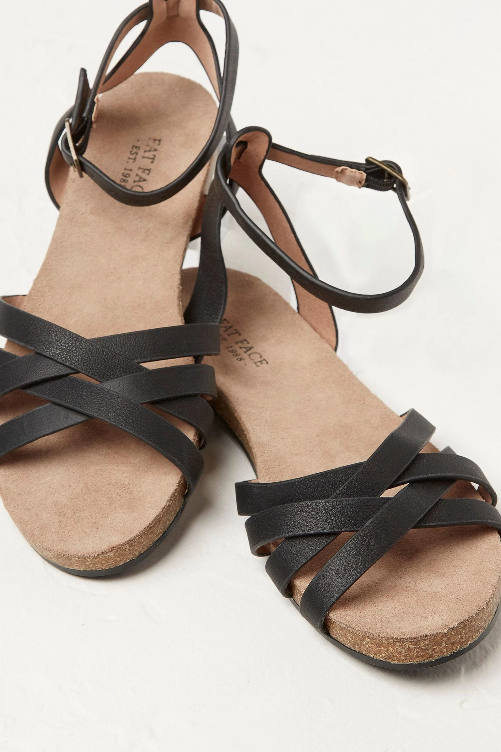 FatFace Black Beth Sandals 2 FatFace Black Beth Sandals - Image 2