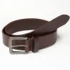 FatFace Italian Brown Leather Belt