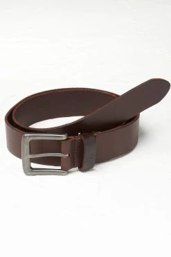 FatFace Italian Brown Leather Belt