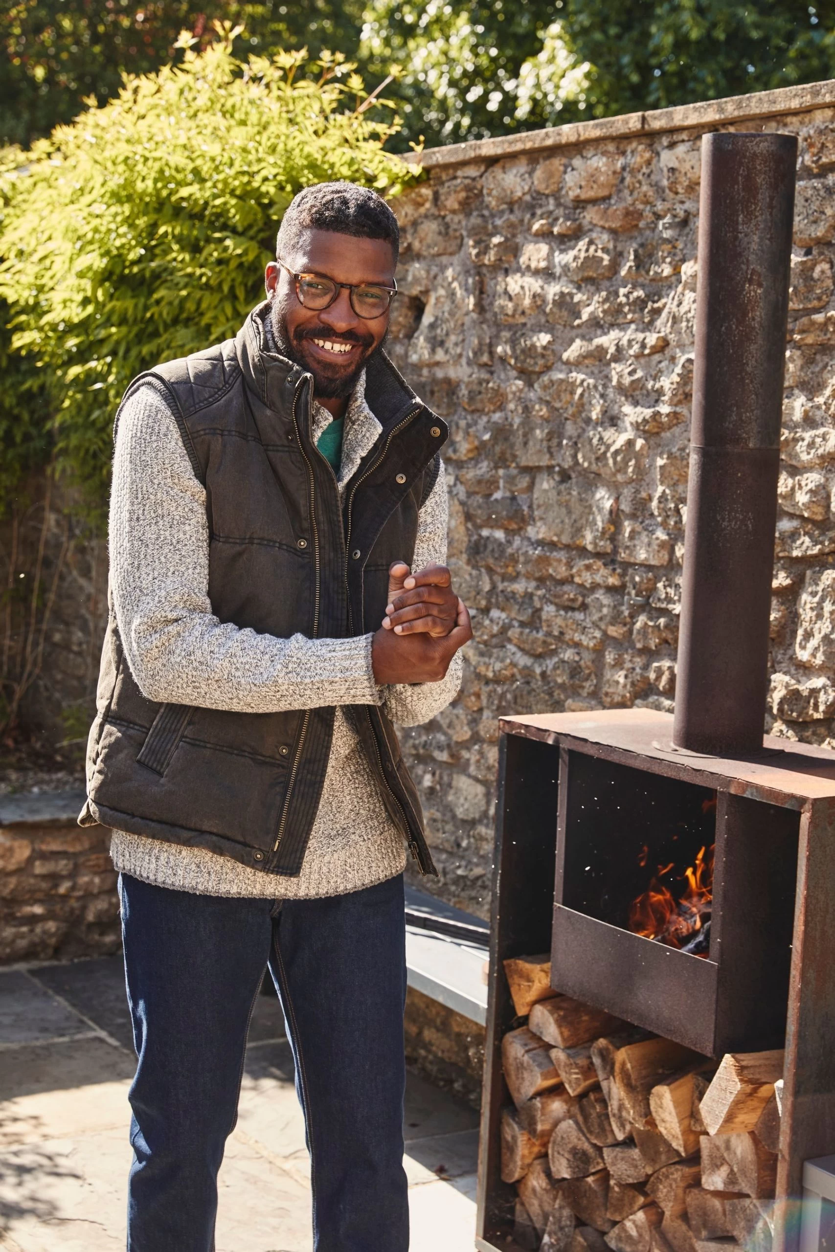 FatFace Grey Paignton Gilet 1 FatFace Grey Paignton Gilet