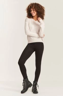 FatFace Black Meribel High Rise Leggings -Fashion Clothing Store C95317s3