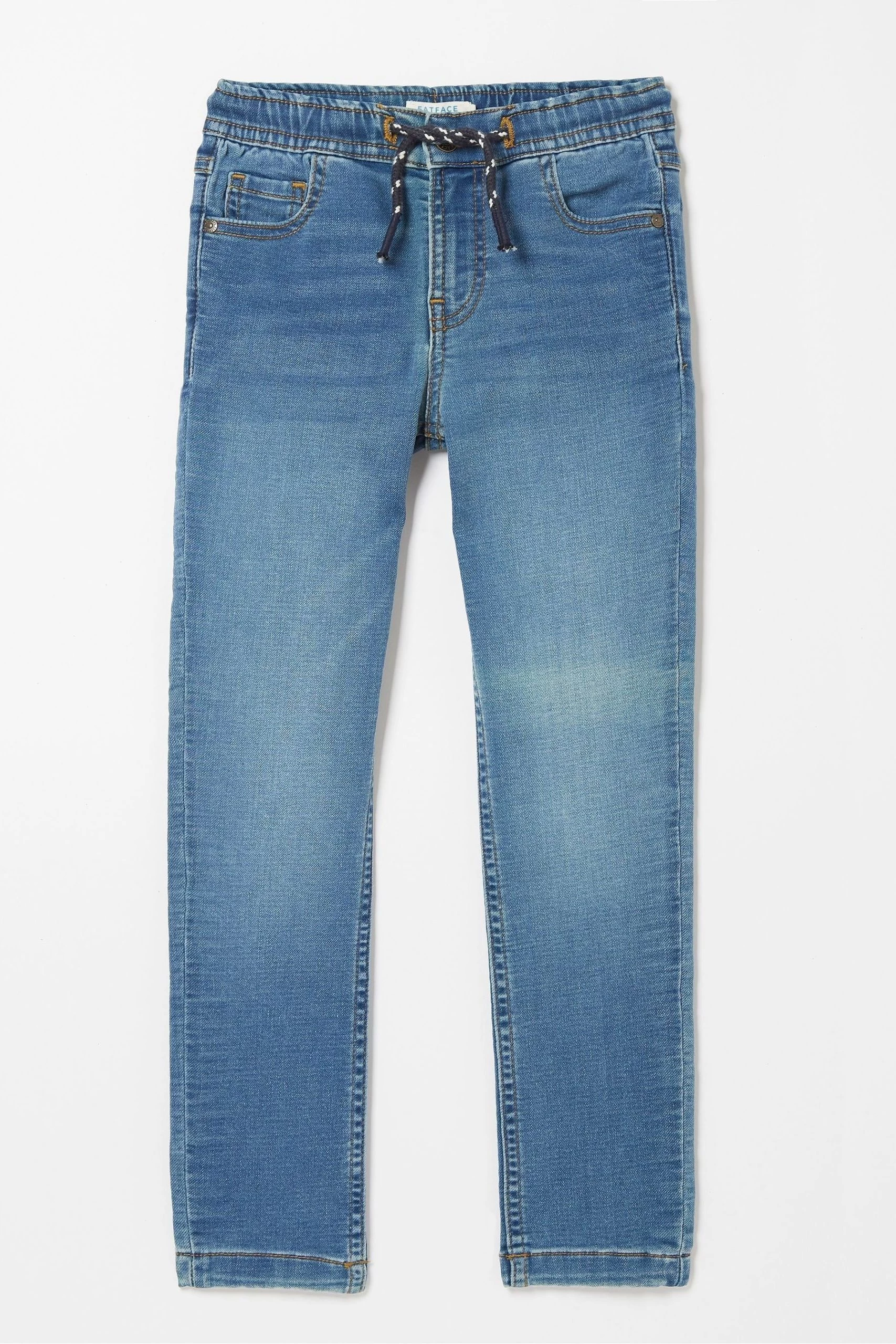 FatFace Blue Perry Pull On Jeans 1 FatFace Blue Perry Pull On Jeans