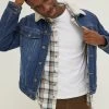 FatFace Blue Denim Mid Wash Jacket