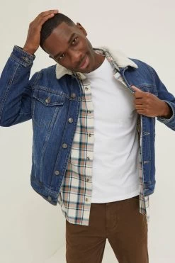 FatFace Blue Denim Mid Wash Jacket