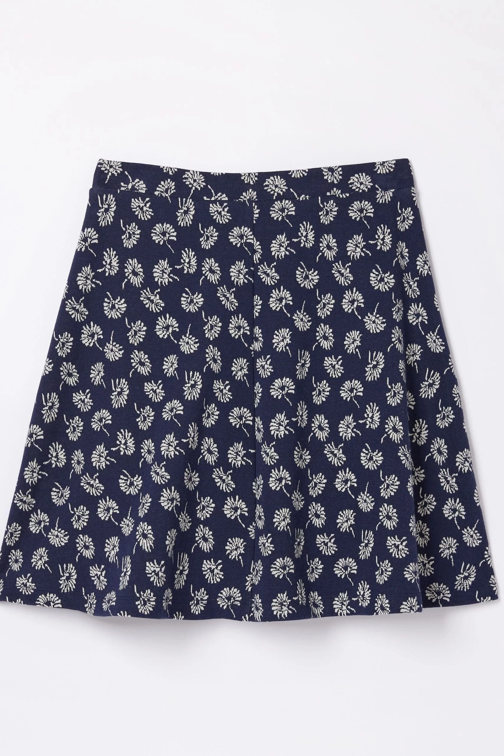 FatFace Blue Bamford Daisy Jersey Skirt 5 FatFace Blue Bamford Daisy Jersey Skirt - Image 5