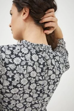 FatFace Hadley Springtime Midi Black Dress 9 FatFace Hadley Springtime Midi Black Dress -Fashion Clothing Store D57 779s5