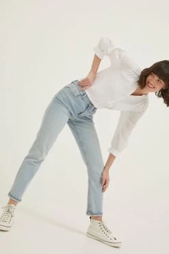 FatFace Blue Chesham Girlfriend Jeans 12 FatFace Blue Chesham Girlfriend Jeans -Fashion Clothing Store D57 789s6