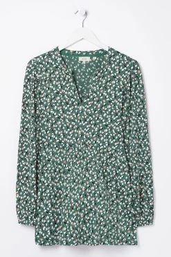 FatFace Green Poppy Ditsy Pears Tunic Top 9 FatFace Green Poppy Ditsy Pears Tunic Top -Fashion Clothing Store D57 806s5