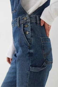 FatFace Blue Banbury Dungarees 10 FatFace Blue Banbury Dungarees -Fashion Clothing Store D57 824s5