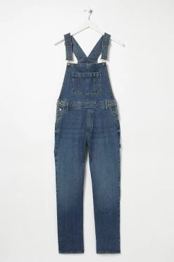 FatFace Blue Banbury Dungarees 11 FatFace Blue Banbury Dungarees -Fashion Clothing Store D57 824s6