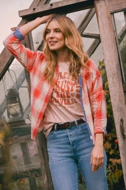 FatFace Red Frome Relaxed Check Shirt 13 FatFace Red Frome Relaxed Check Shirt -Fashion Clothing Store D57537s6