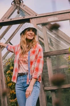 FatFace Red Frome Relaxed Check Shirt 14 FatFace Red Frome Relaxed Check Shirt -Fashion Clothing Store D57537s7