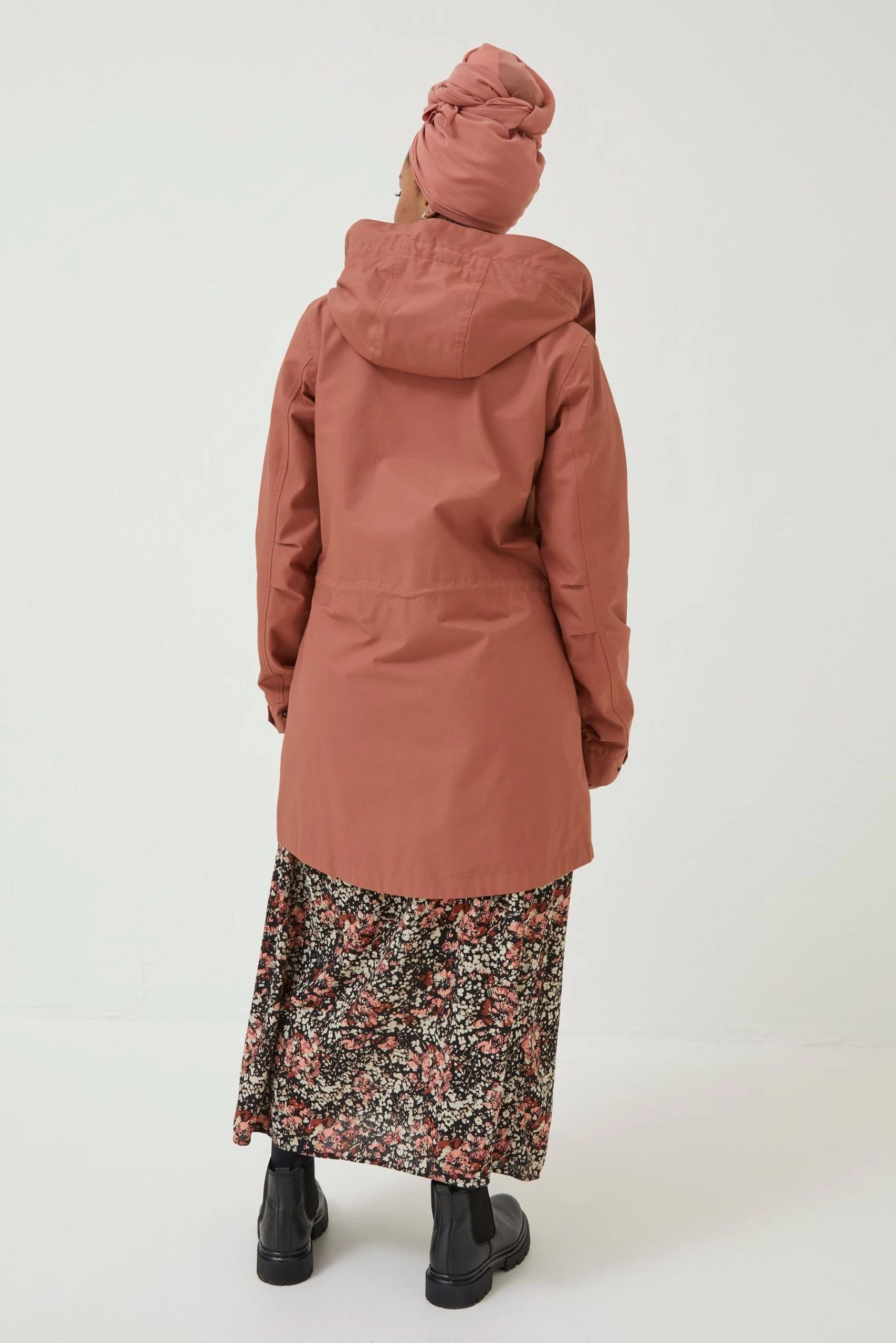 FatFace Taylor Brown Coat 4 FatFace Taylor Brown Coat - Image 4