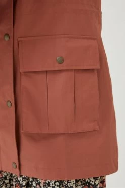 FatFace Taylor Brown Coat 14 FatFace Taylor Brown Coat -Fashion Clothing Store D57561s7