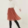 FatFace Kayleigh Seed Geo Brown Skirt