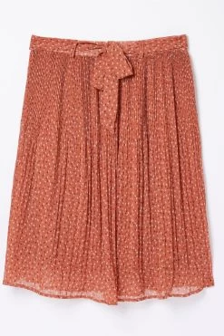 FatFace Kayleigh Seed Geo Brown Skirt 9 FatFace Kayleigh Seed Geo Brown Skirt -Fashion Clothing Store D57563s5