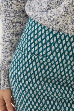 FatFace Green Jennie Ikat Skirt -Fashion Clothing Store D57564s4