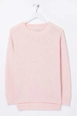 FatFace Pink Ellie Jumper 7 FatFace Pink Ellie Jumper -Fashion Clothing Store D57768s4