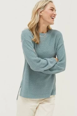 FatFace Blue Ellie Jumper