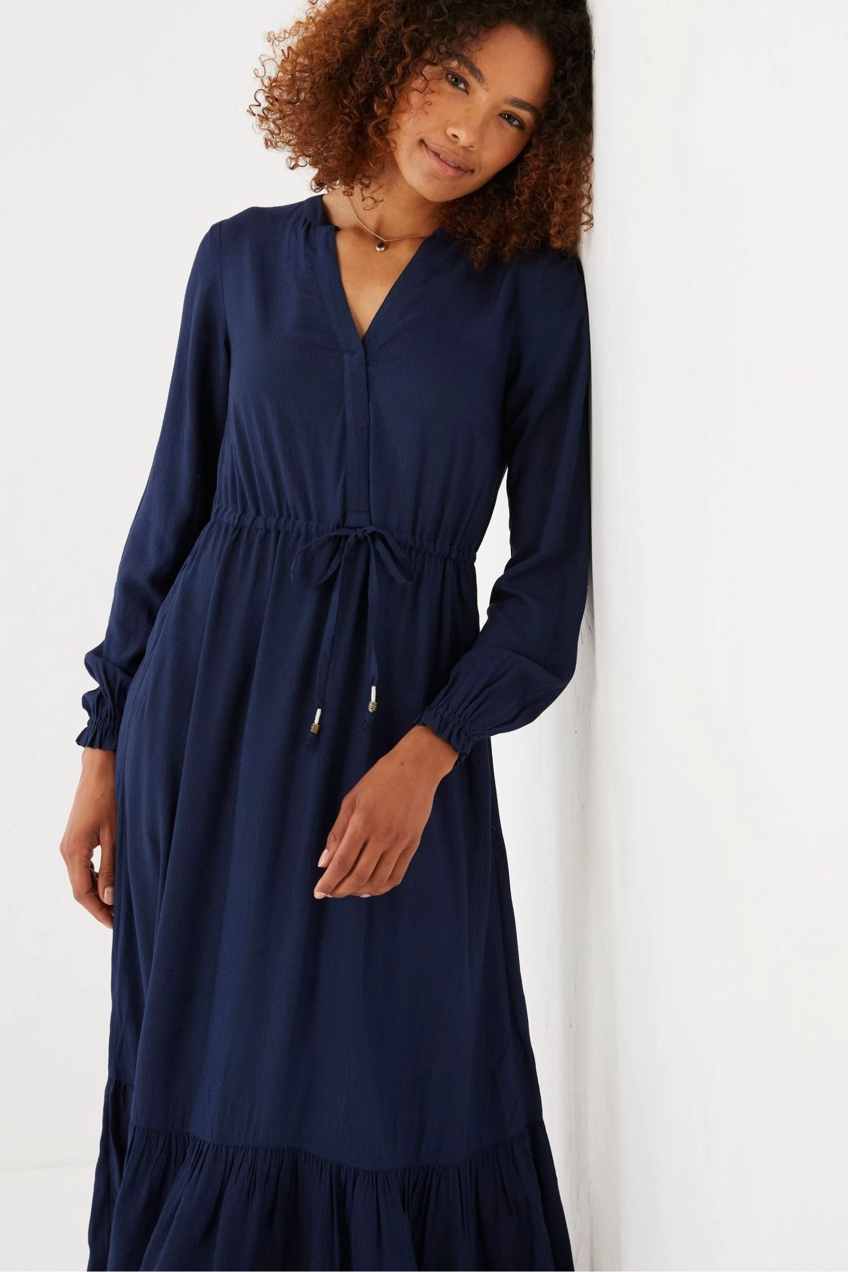 FatFace Blue Joyce Maxi Dress 4 FatFace Blue Joyce Maxi Dress - Image 4