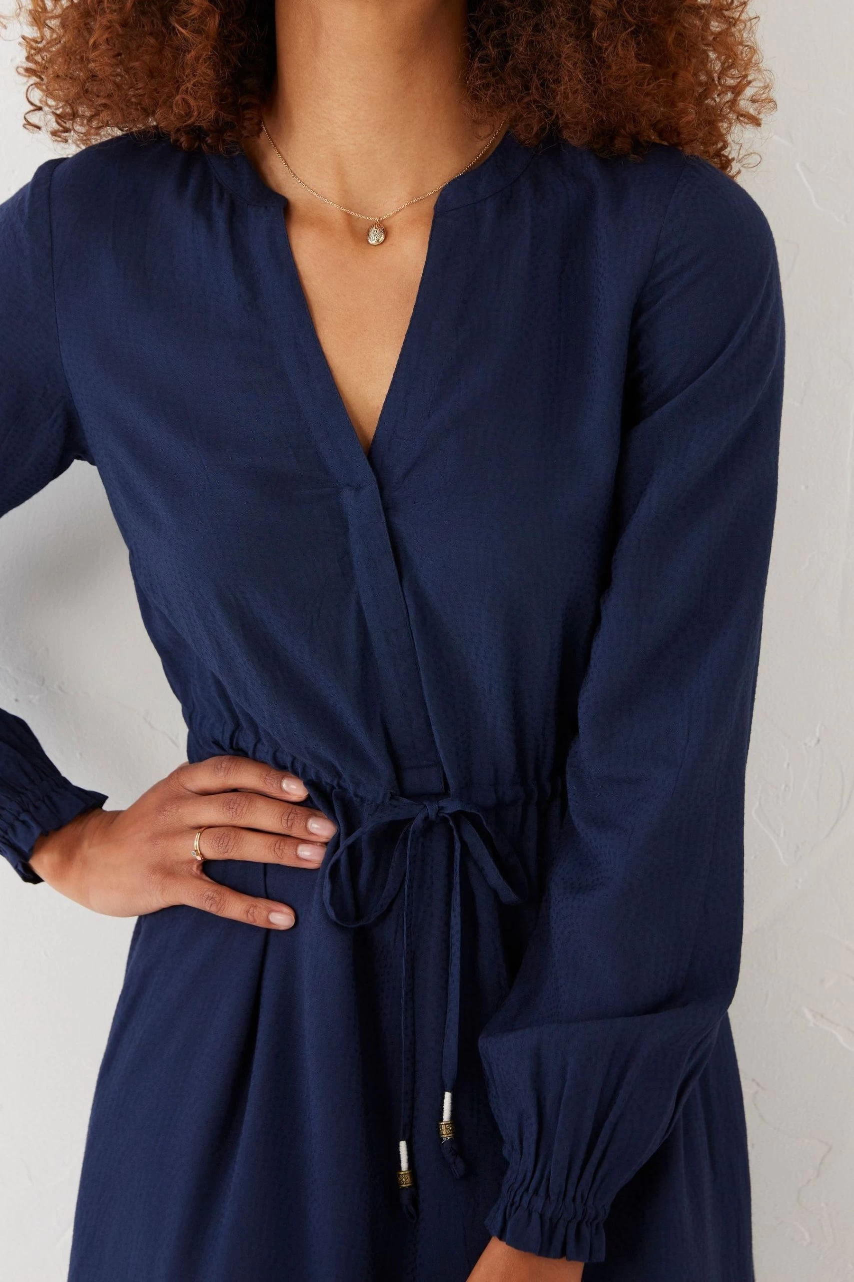 FatFace Blue Joyce Maxi Dress 5 FatFace Blue Joyce Maxi Dress - Image 5