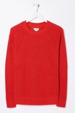 FatFace Red Carly Jumper 9 FatFace Red Carly Jumper -Fashion Clothing Store D57836s5