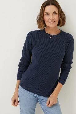 FatFace Blue Carly Jumper