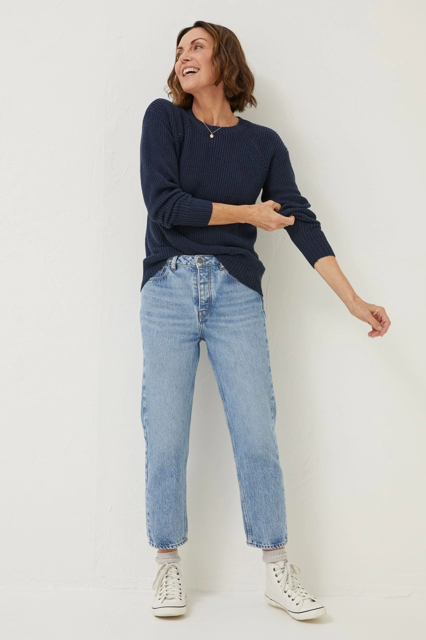 FatFace Blue Carly Jumper 3 FatFace Blue Carly Jumper - Image 3