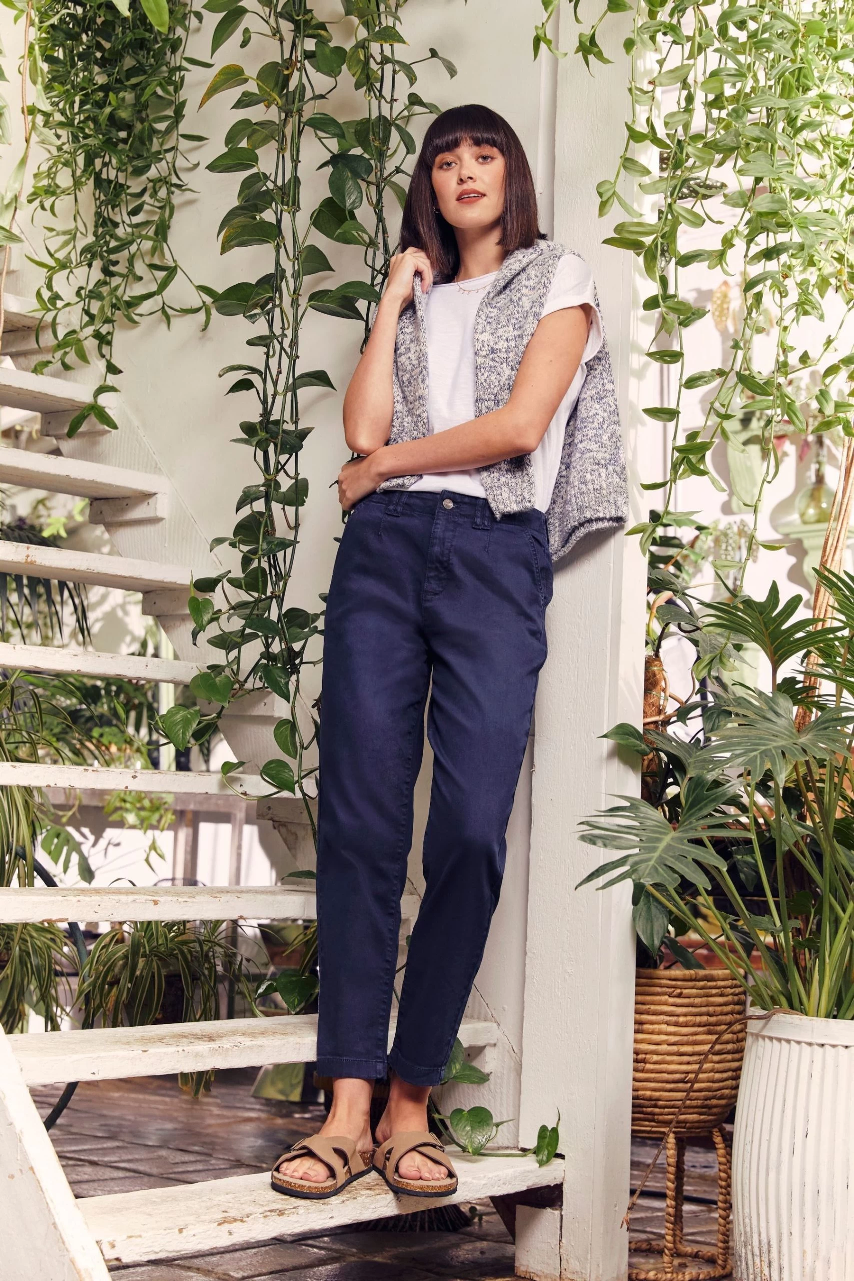 FatFace Blue Carly Twist Jumper 6 FatFace Blue Carly Twist Jumper - Image 6