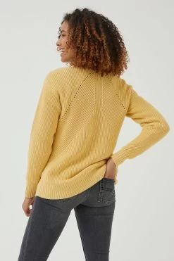 FatFace Yellow Carly Jumper 6 FatFace Yellow Carly Jumper -Fashion Clothing Store D57872s3
