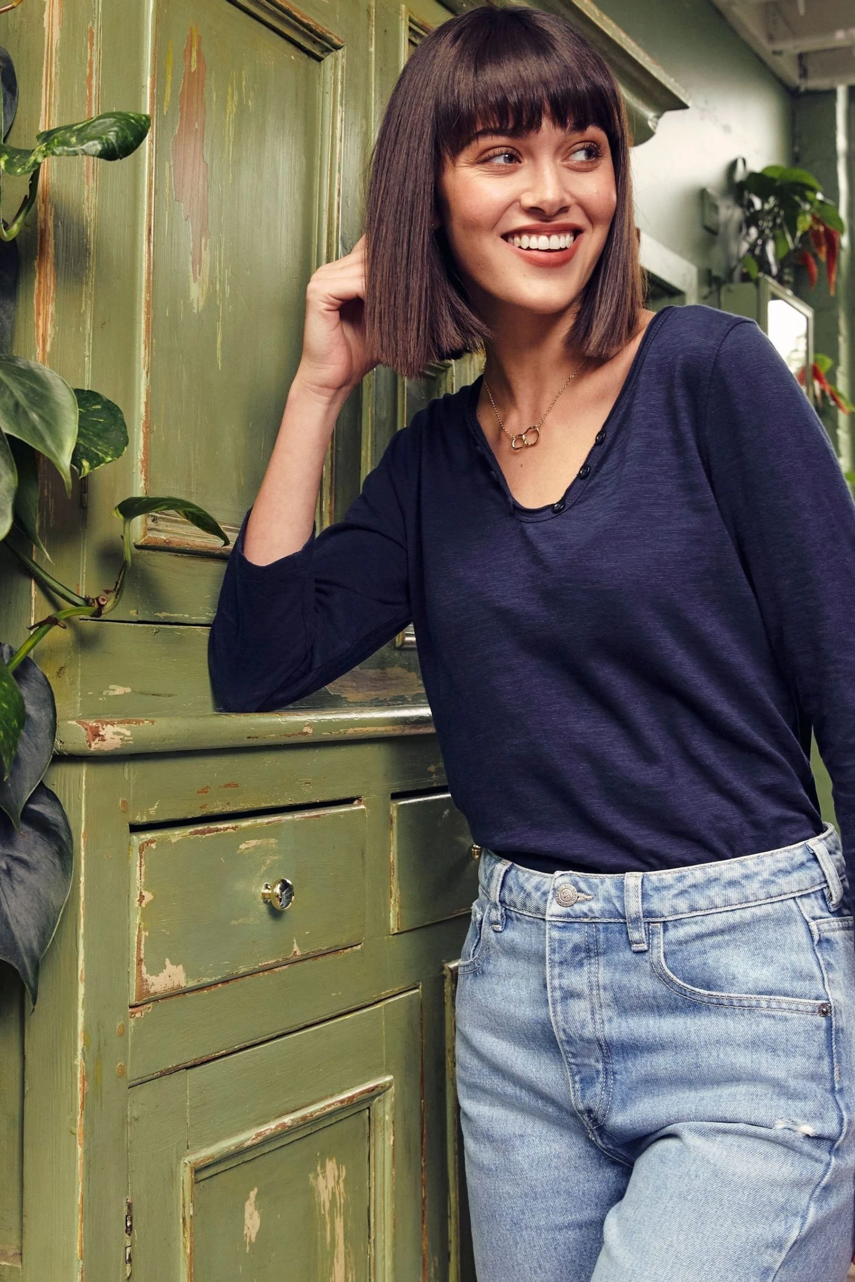 FatFace Blue Porter Organic Cotton T-Shirt 1 FatFace Blue Porter Organic Cotton T-Shirt