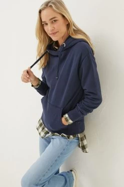 FatFace Blue Izzy Overhead Hoodie